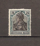 DEUTSCHES REICH DR IMPERIO ERGÄNZUNGSWERTE GERMANIA 1916 / MH / 104 A - Ongebruikt