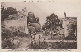 Delcampe - 85 MAILLEZAIS -  (animé) Ruines De L´abbaye - Nr 1035 Jehly Poupin - D20 278 - Maillezais