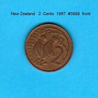 NEW ZEALAND    2  CENTS  1967   (KM # 32) - Nuova Zelanda