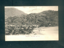 Sainte Lucie - Ste Lucia  B.W.J. - Soufriere ( Vue Generale Volcan M & C 39 En L'état) - Santa Lucía