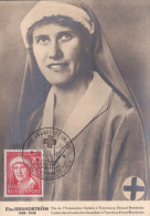 Carte Maximum Edité Au Profit De La Croix Rouge 1952 - Otros & Sin Clasificación