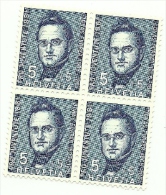 1961 - Svizzera 684 Pro Juventute C2988 - Quartina, - Unused Stamps
