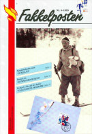 Norwegen Fakkelposten Nr. 4-1993 Olympische Spiele Lillehammer 1994 Ausgabe Der Norwegischen Post In Deutscher Sprache - Invierno 1994: Lillehammer