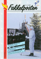 Norwegen Fakkelposten Nr. 5-1993 Olympische Spiele Lillehammer 1994 Ausgabe Der Norwegischen Post In Deutscher Sprache - Hiver 1994: Lillehammer