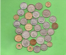 Lot De 33 Pièces Espagne -  Collections