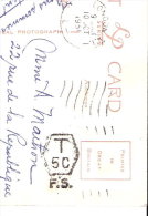 Cachet Hexagonal TAXE T 5c F.S.-Great Britain-Grande Bretagne-1951-Post Card-Carte Postale-London Marble Arch-Oxford Str - Portomarken