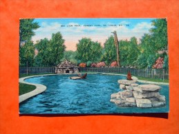 Post Card  SAINT LOUIS - Sea Lion Pool Forest Park -  Missouri    - - St Louis – Missouri