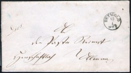 Altbrief Ca. 1860 Aus Detmold Nach Oldenburg ?? Mit 2 Ausgabestempeln - Prephilately