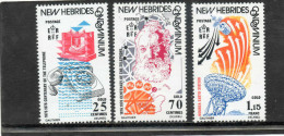 NOUVELLES-HEBRIDES : 100 Ans De La 1ère Liaison Téléphonique Par Graham Bell : Téléphones,satellite, Antenne - Anglais - Unused Stamps