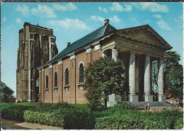 NL.- Zierikzee. Grote Kerk Met St. Lievensmonstertoren. Prov. Zeeland. 2 Scans - Zierikzee