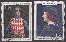 Q6797 - MONACO Yv N°734/35 - Used Stamps