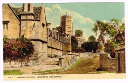 I1984 Gloucester - Chipping Campden - Almshouses And Church - Nice Stamps Timbres Francobolli / Viaggiata 1957 - Gloucester