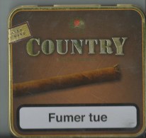 Etuit A Cigare  Boite En Fer   Neos Country Sri Lanka - Estuches Para Puros