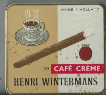 Etuit A Cigare  Boite En Fer   Henri Wintermans Holland - Étuis à Cigares