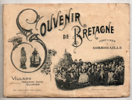Souvenir De Bretagne, Costumes De Cornouaille, Villard, Photographe-éditeur, Quimper, 31 Photos - Bretagne
