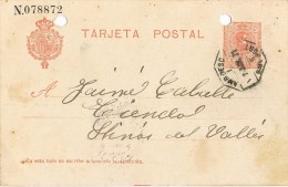 7175. Entero Postal GRANOLLERS (barcelona) 1911. AMBULANTE - 1850-1931