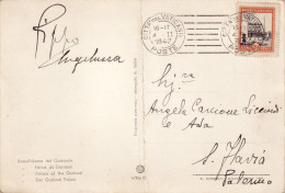 CITTA' DEL VATICANO  4.2.1942  /   ITALIA  - Card _ Cartolina  - Cent. 20 Isolato - Covers & Documents