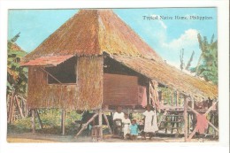Postal De Filipinas, Typical Native Home - Philippines