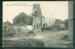 Guerre De 1914/15  - Fenneviller  - L'église Après Le Bombardement    - Dap77 - War 1914-18