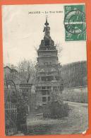 MOL140, Jallieu, La Tour Eiffel, 1 Coin Abimé, Circulée 1908 - Jallieu