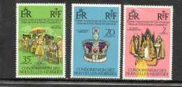 NOUVELLES-HEBRIDES : 25 Ans De L´accession Au Trône De Sa Majesté Elizabeth II L - Royauté - Français - Nuovi