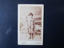 Vintage Cabinet Card , Weidlingau - Fotos Dedicadas