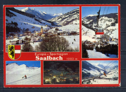 SAALBACH . Multivues . Voir Recto - Verso    (R783) - Saalbach