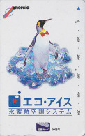 Carte Japon - ANIMAL - Oiseau MANCHOT Pingouin / Eco Ice - PENGUIN Bird JAPAN Prepaid Tosho Card - PINGUIN - 2462 - Pinguine