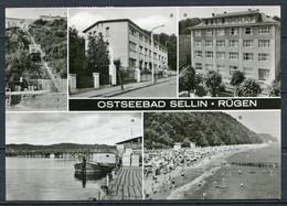 (1626) Ostseebad Sellin - Rügen / Mehrbildkarte S/w - Gel. 1981 - DDR - Bild Und Heimat - Sellin