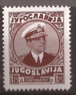 1935  315-19  JUGOSLAVIJA KOENIG ALEXANDAR ADMIRALSUNIFORM  MNH - Nuevos