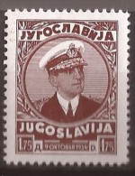 1935  315-19  JUGOSLAVIJA KOENIG ALEXANDAR ADMIRALSUNIFORM  MNH - Neufs