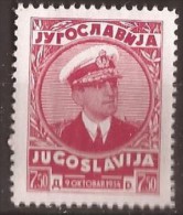 1935  315-19  JUGOSLAVIJA KOENIG ALEXANDAR ADMIRALSUNIFORM  MNH - Neufs