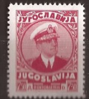 1935  315-19  JUGOSLAVIJA KOENIG ALEXANDAR ADMIRALSUNIFORM  MNH - Nuevos