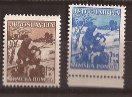 1935  320-21  JUGOSLAVIJA WINTERHILFE CHILDREN  MNH - Nuevos