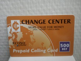 Econo Change Center (Mint,Neuve) Rare - [2] Prepaid & Refill Cards