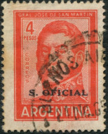 Pays :  43,1 (Argentine)      Yvert Et Tellier N° : S  406 (o) - Dienstzegels