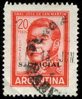 Pays :  43,1 (Argentine)      Yvert Et Tellier N° : S  409 (o) - Servizio