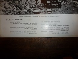 1941 : Guerre CHINE-JAPON; Pénurie PAIN-LAIT;Histoire Du Jeune Chômeur Français; La Dynamo Unipolaire; Le Juif SUSS - L'Illustration