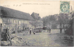 CHAMPIGNY-sur-YONNE - Intérieur De Ferme - Champigny