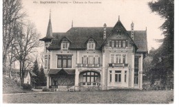 CPA INGRANDES VIENNE CHATEAU DE FOUINIERES - Ingrandes