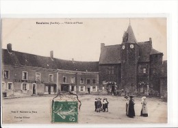 Bouloire - Mairie Et Place, Hôtel Du Château Boudet / Edition Pastéau - Bouloire