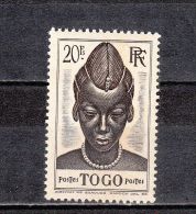 Togo YT 207 ** : Jeune Fille , Coiffure - 1941 - Unused Stamps