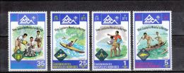 Nouvelles-Hébrides YT 410/3 ** : Scoutisme , Jamboree - 1975 - Unused Stamps