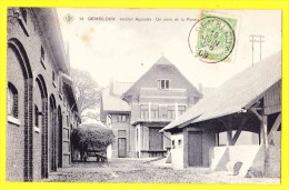 * Gembloux (Namur - Namen - La Wallonie) * (SBP, Nr 14) Institut Agricole, Coin De La Ferme, école, School, CPA, Rare - Gembloux