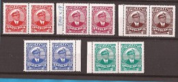 1935  315-19  JUGOSLAVIJA KOENIG ALEXANDAR ADMIRALSUNIFORM  MNH - Nuevos