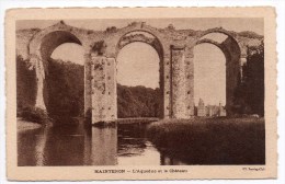 CP, 28, MAINTENON, L'Aqueduc Et Le Château, Vierge - Maintenon