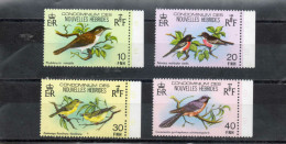NOUVELLES-HEBRIDES : Oiseaux (passereaux) : Miro écérlate, Meliphage, Vanuatu Blanc Des Yeux, Etc) - Français - Unused Stamps