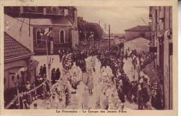 85 CHAILLE LES MARAIS - D16 Scan56 147 - La Procession - Le Groupe Des Jeunes Filles - Lollier Frères - Légé - Chaille Les Marais