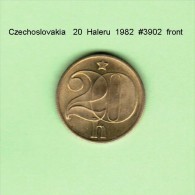 CZECHOSLOVAKIA    20  HALERU  1982   (KM # 74) - India