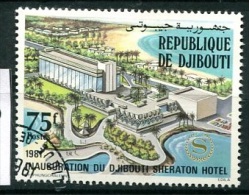 Djibouti Y&T(o) N° 543 : Djibouti Sheraton Hôtel - Hotel- & Gaststättengewerbe